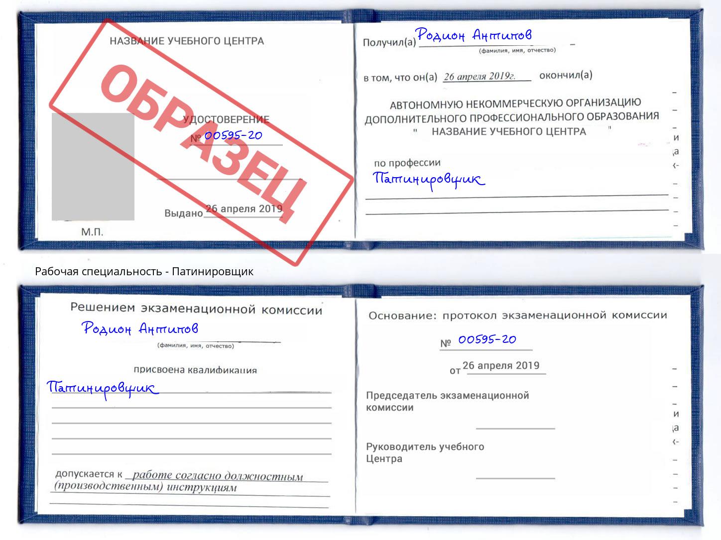 Патинировщик Искитим